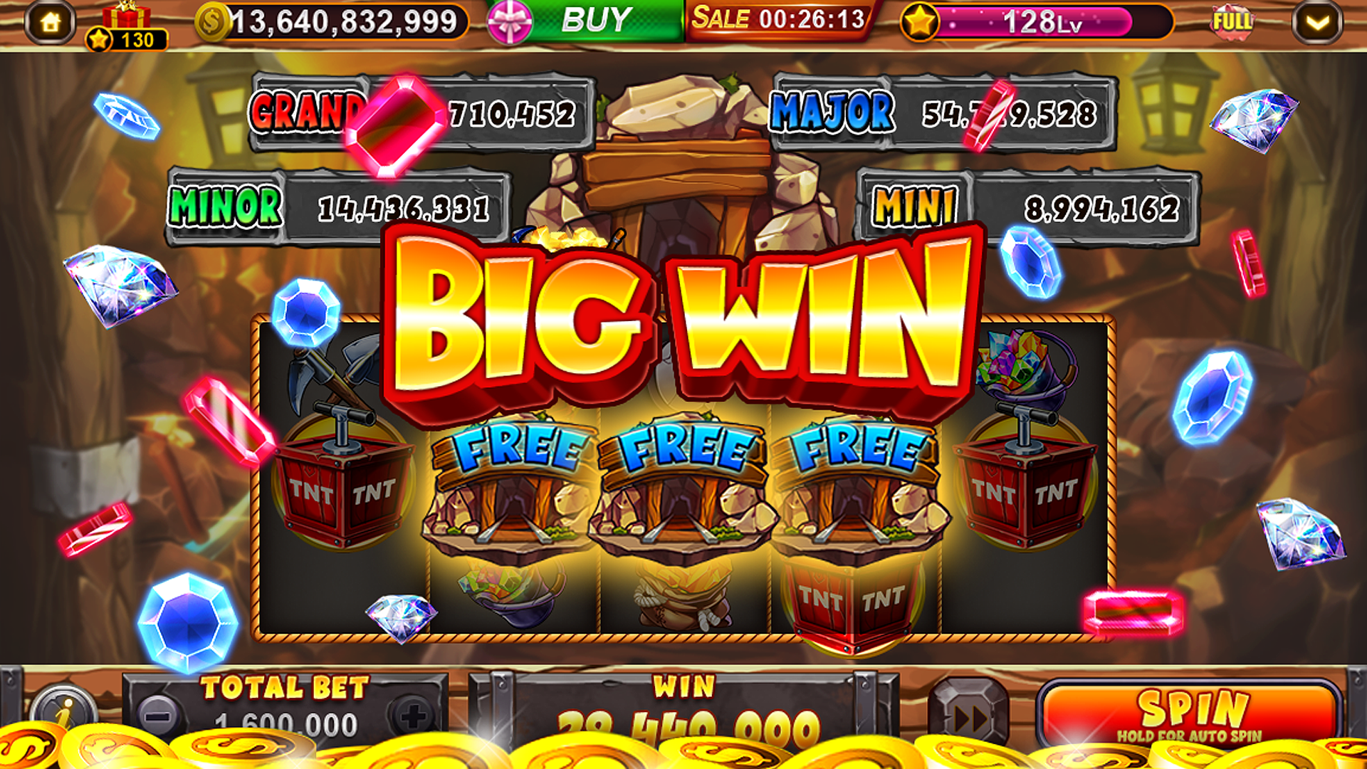 A preview of a featured slot game with vibrant graphics on the Winph app.